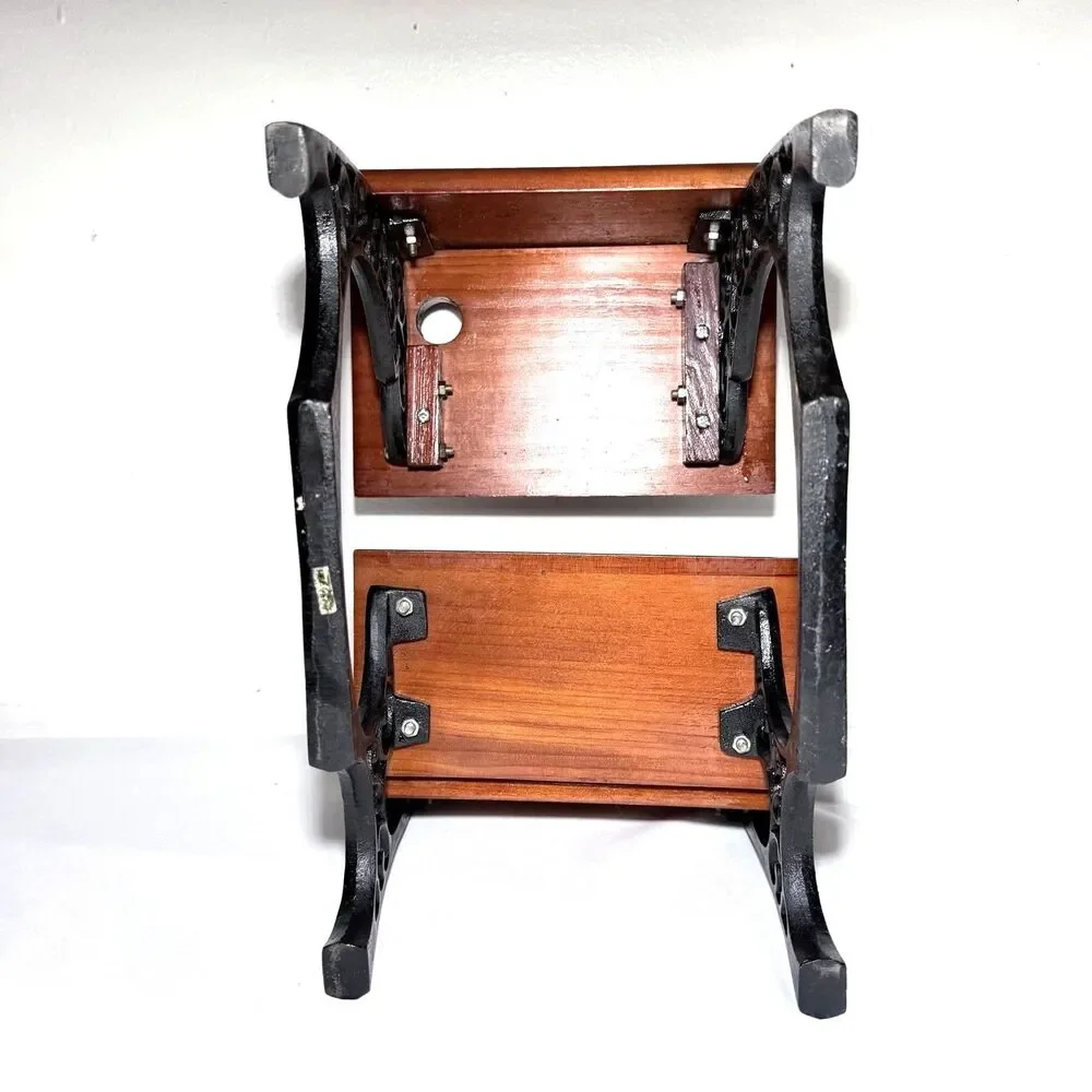 Vintage American Girl Samantha School Desk Cast Iron Wood Doll Desk